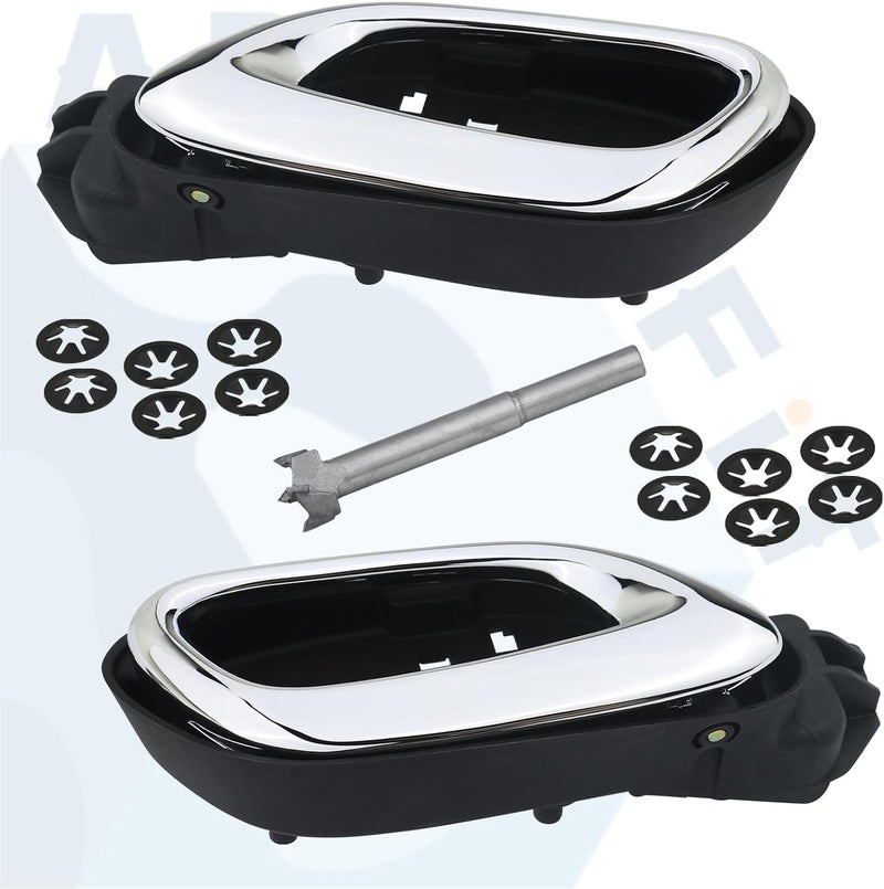 APPERFiT Camaro Interior Door Handle for Left Driver and Right Passenger Side Door Panel Compatible with Chevrolet Chevy Camaro 2010-2015 Replaces 20955311 20955302 - Image 3